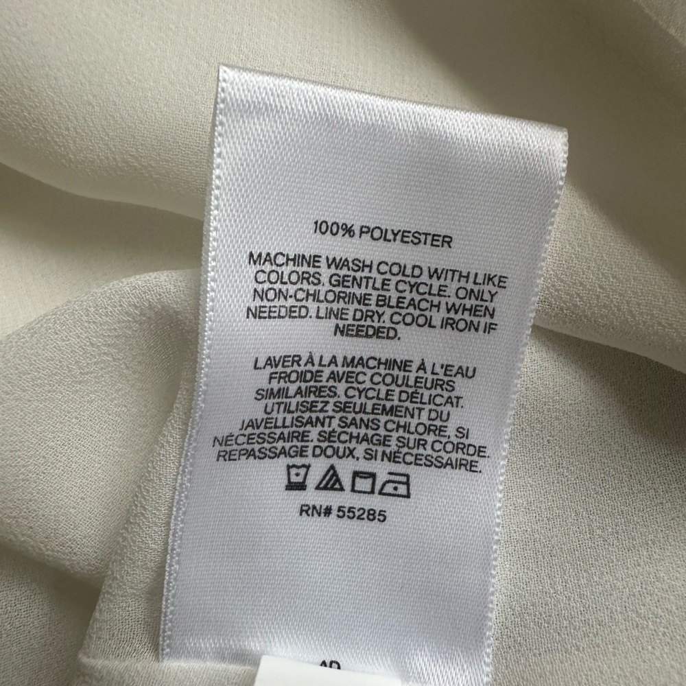 Express Satin Like Cami Cream Size Small - Picture 6 of 11